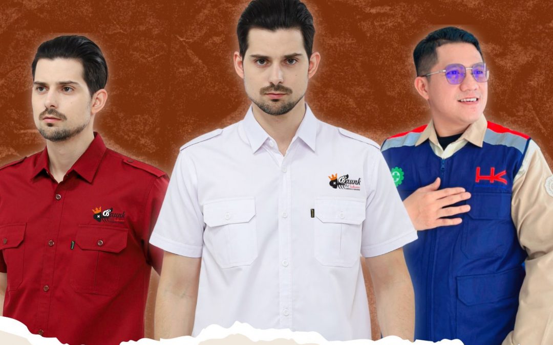 Seragam Kerja Custom Pekanbaru – Tampil Rapi & Profesional Bareng Baunk Art Konveksi!